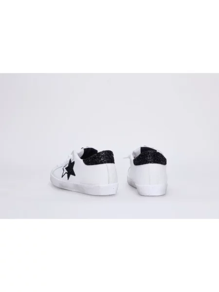 Sneakersy 2star skórzane białe