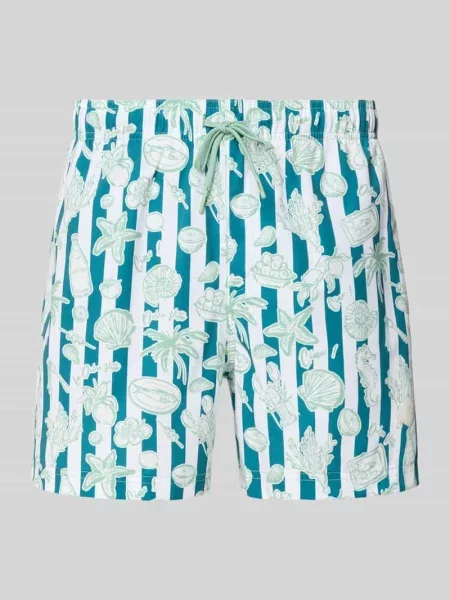 Kąpielówki Jack & Jones miętowe