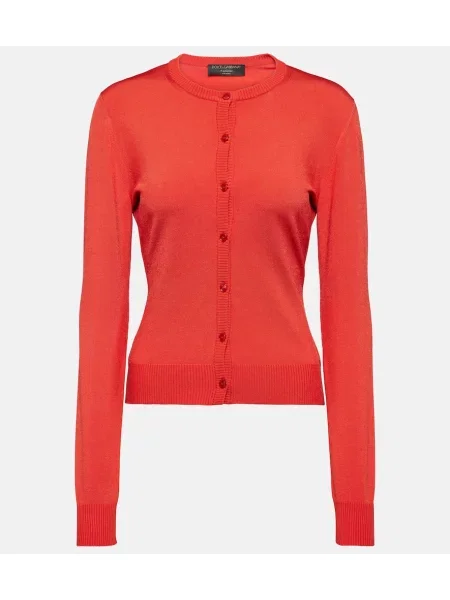 Spodnie Dolce&gabbana czerwone