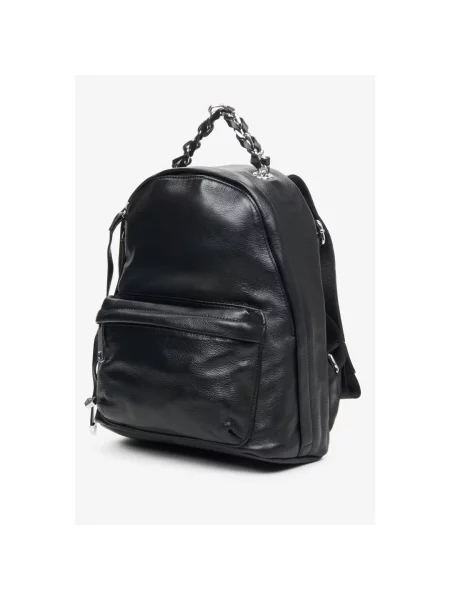 Кожаный рюкзак Estro черный