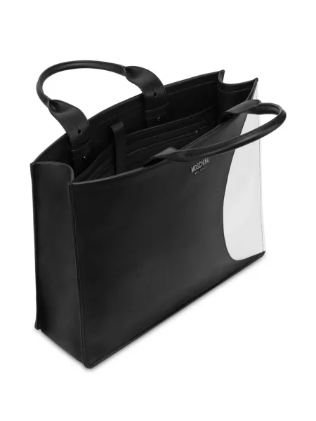 Geantă Moschino din piele negru