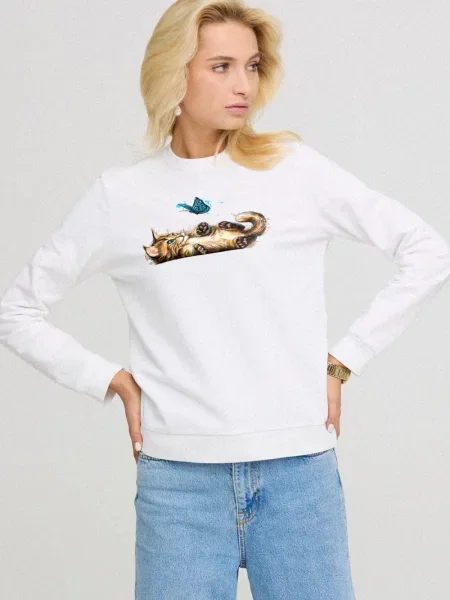 Свитшот Yappi белый