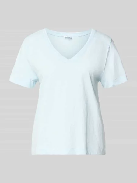 T-shirt o kroju relaxed fit z czystej bawełny S.oliver Red Label