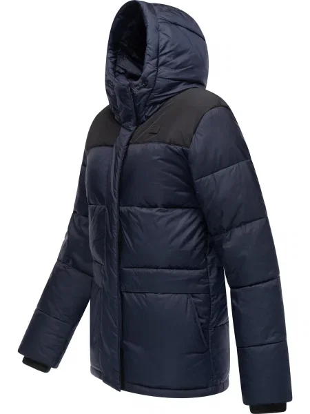 Ragwear Téli dzseki Wikesh tengerészkék fekete