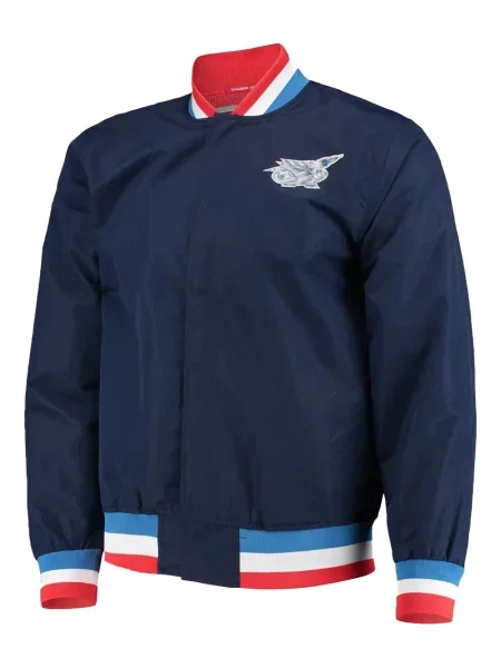 Geacă Mitchell & Ness albastru