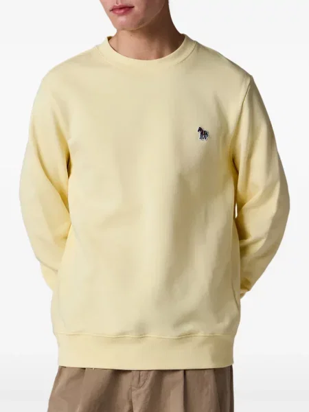 Hanorac Ps Paul Smith cu model zebră galben