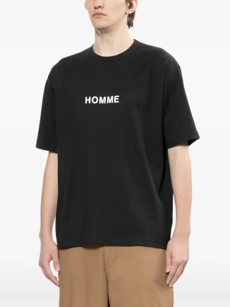 Μπλούζα Comme Des Garçons Homme με σχέδιο μαύρο
