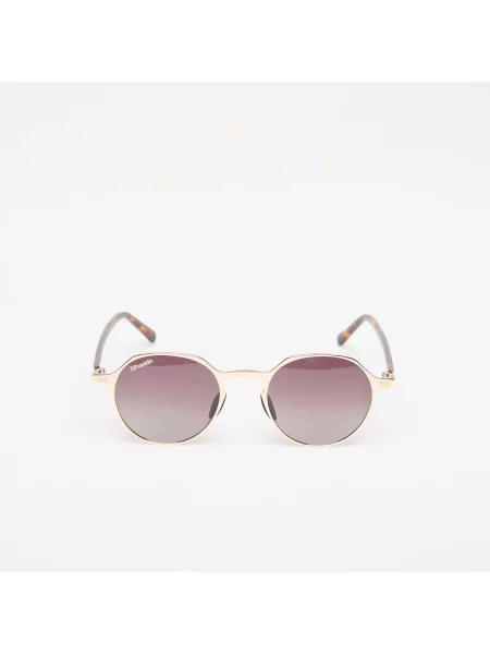 Ochelari de soare D.Franklin Ultra Light S Round Metal Gold/ Gradient Brown Universal maro