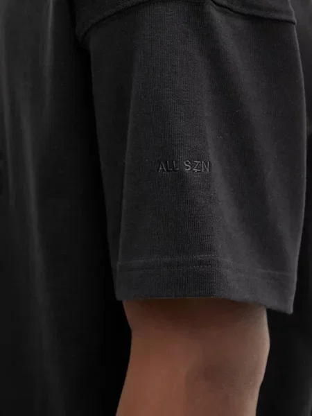 Футболка Adidas с аппликацией черная