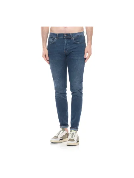 Dondup Dżinsy George Skinny Fit blau niebieskie