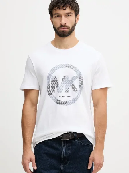 Футболка Michael Kors с принтом белая