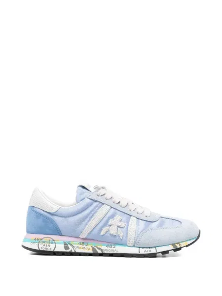 Sneakerși Premiata cu autograf albastru