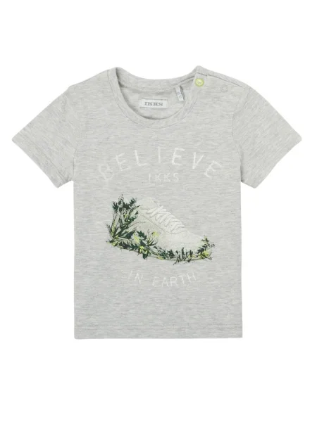 Tricou copii Ikks gri