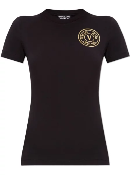 Tricou Versace Jeans Couture negru