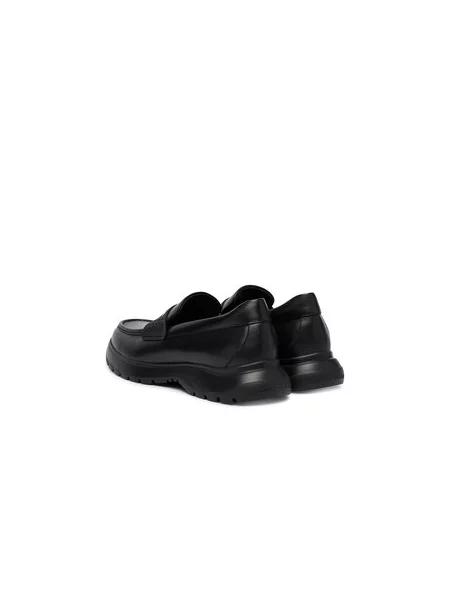 KARL LAGERFELD Loaferice Magnus crna