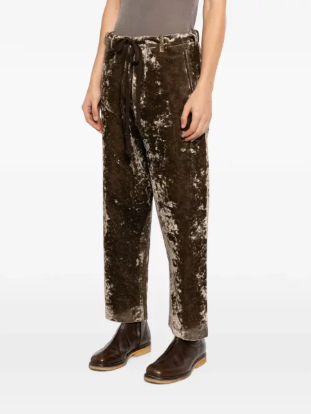Pantaloni Uma Wang maro