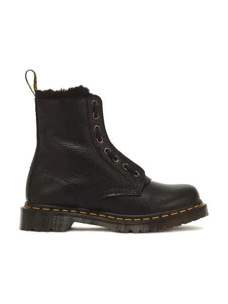 Dr. Martens kotníkové boty kožené WL černé