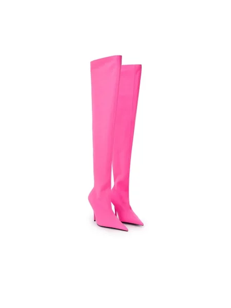 Botki Balenciaga różowe