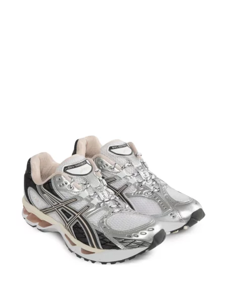 Sneakerși Asics Gel-nimbus plasă alergare gri