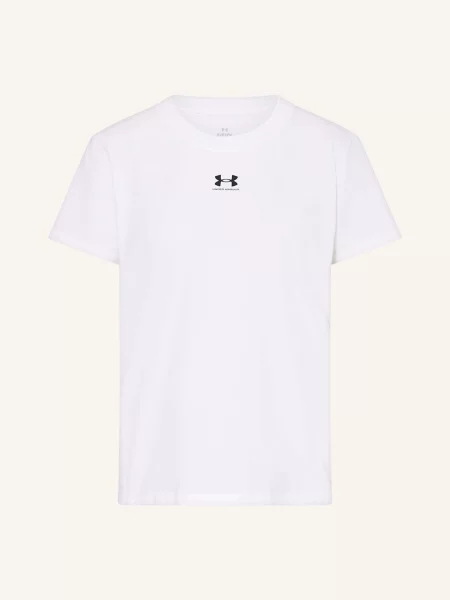 Under Armour T-Shirt Ua Rival Core weiss biała