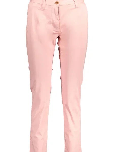 Pantaloni Gant roz