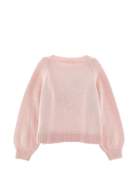 Sweter dziecięcy Monnalisa różowy