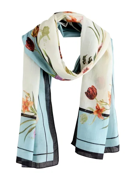 B by Ted Baker Fular albastru marin / albastru deschis / roșu intens alb