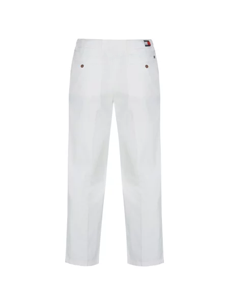 Nohavice Tommy Hilfiger biela