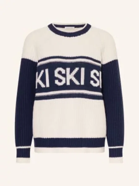 Mrs & Hugs Sweter blau granatowy