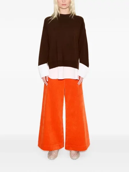 Pulover Simon Miller din poplin maro