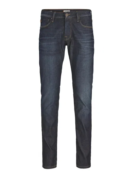 JACK & JONES Jeans JJIGlenn JJICON închis albastru