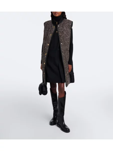 Rochie Moncler de lână negru