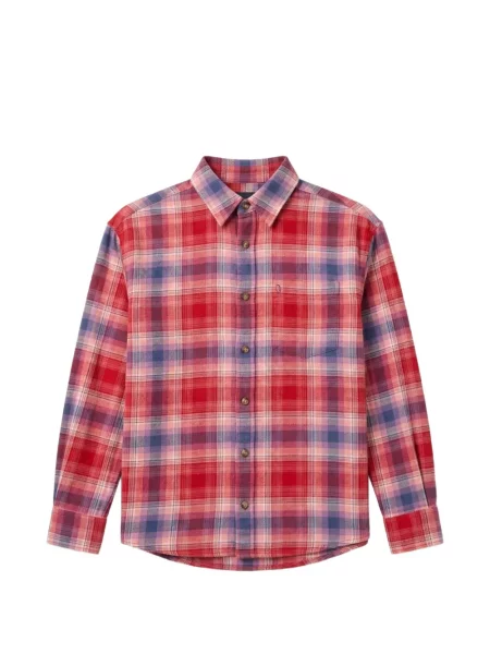 Decupat geacă cămașă Levi's® în carouri de flanelă roșu