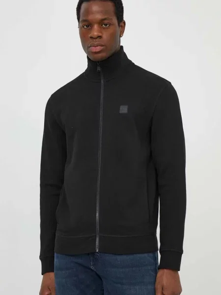 Boss Orange hanorac de barbati cu imprimeu negru
