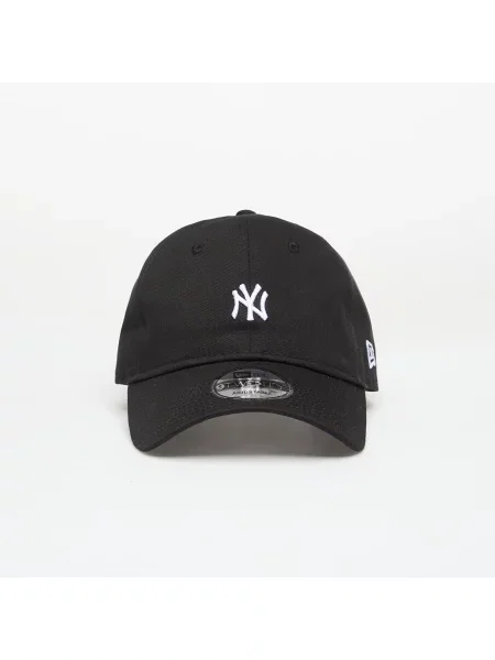 Шапка New Era MLB Mini Logo New York Yankees Black/ Optic White Universal бяло
