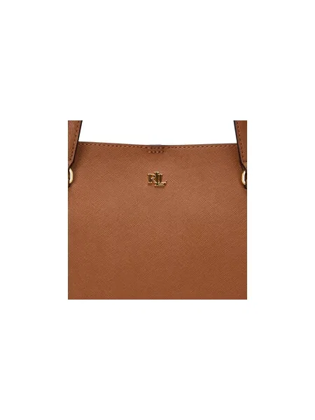 Kabelka LAUREN RALPH LAUREN hnědá