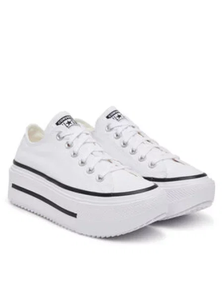 CONVERSE Tenisky CTAS LIFT DOUBLE STACK' bílá