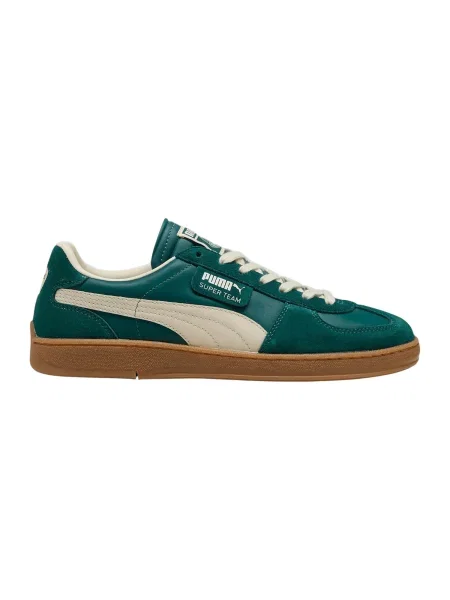 PUMA Nizke superge kremna / temno zelena