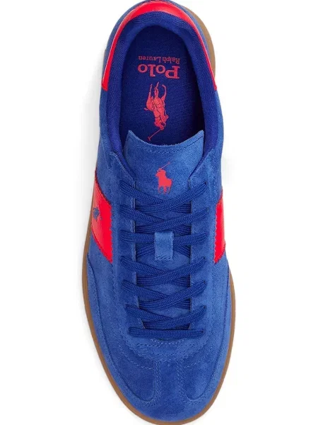 Замшевые кроссовки Polo Ralph Lauren