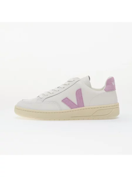 Sneakers Veja W Leather Extra-White_Orchid EUR 36 alb