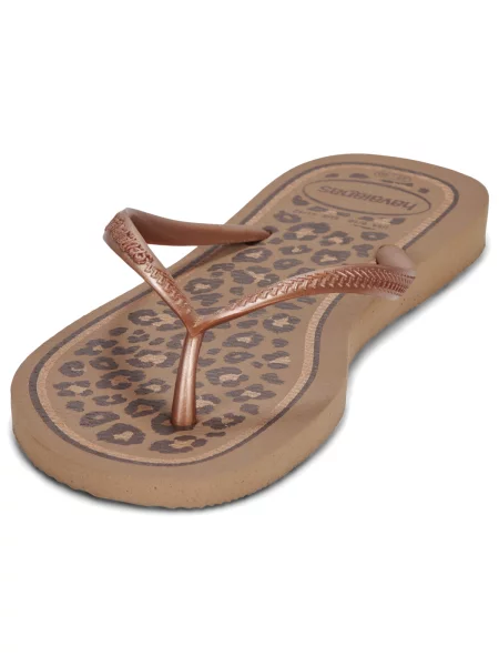 Pántos félcipő Havaianas rózsaszín