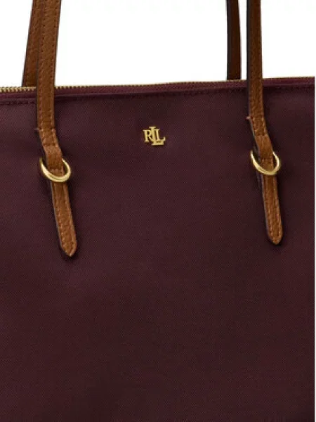 LAUREN RALPH LAUREN Torbica Tamnocrvena ljubičasta