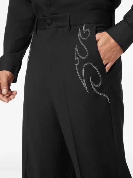 Pantaloni Philipp Plein negru