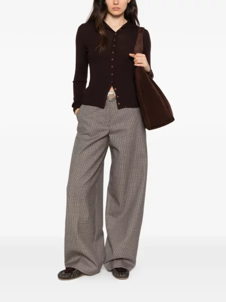 Cardigan Ivory Paris tricotate maro
