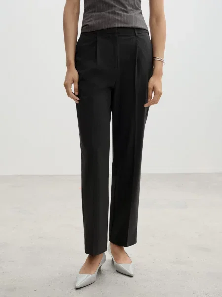 Штани класичні MANGO сірий