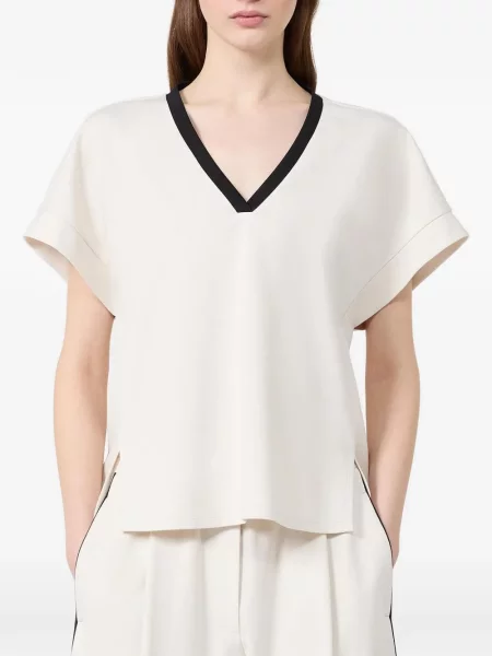 Tricou Weekend Max Mara cu decolteu în V
