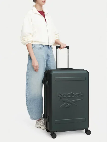 Reebok Walizka duża ciemny zielony