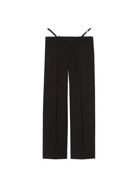 Spodnie Gucci wełniane czarne