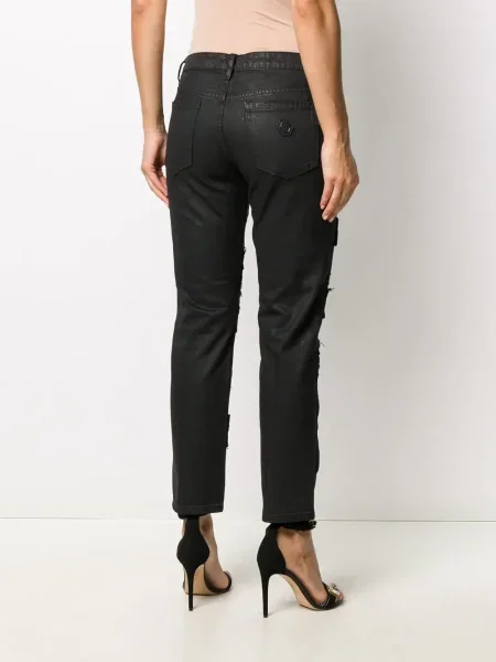 Boyfriend дънки Philipp Plein черно