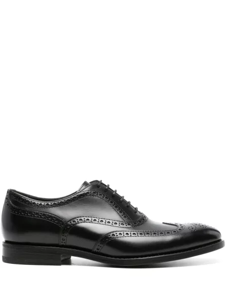 Brogues Henderson Baracco din piele negru